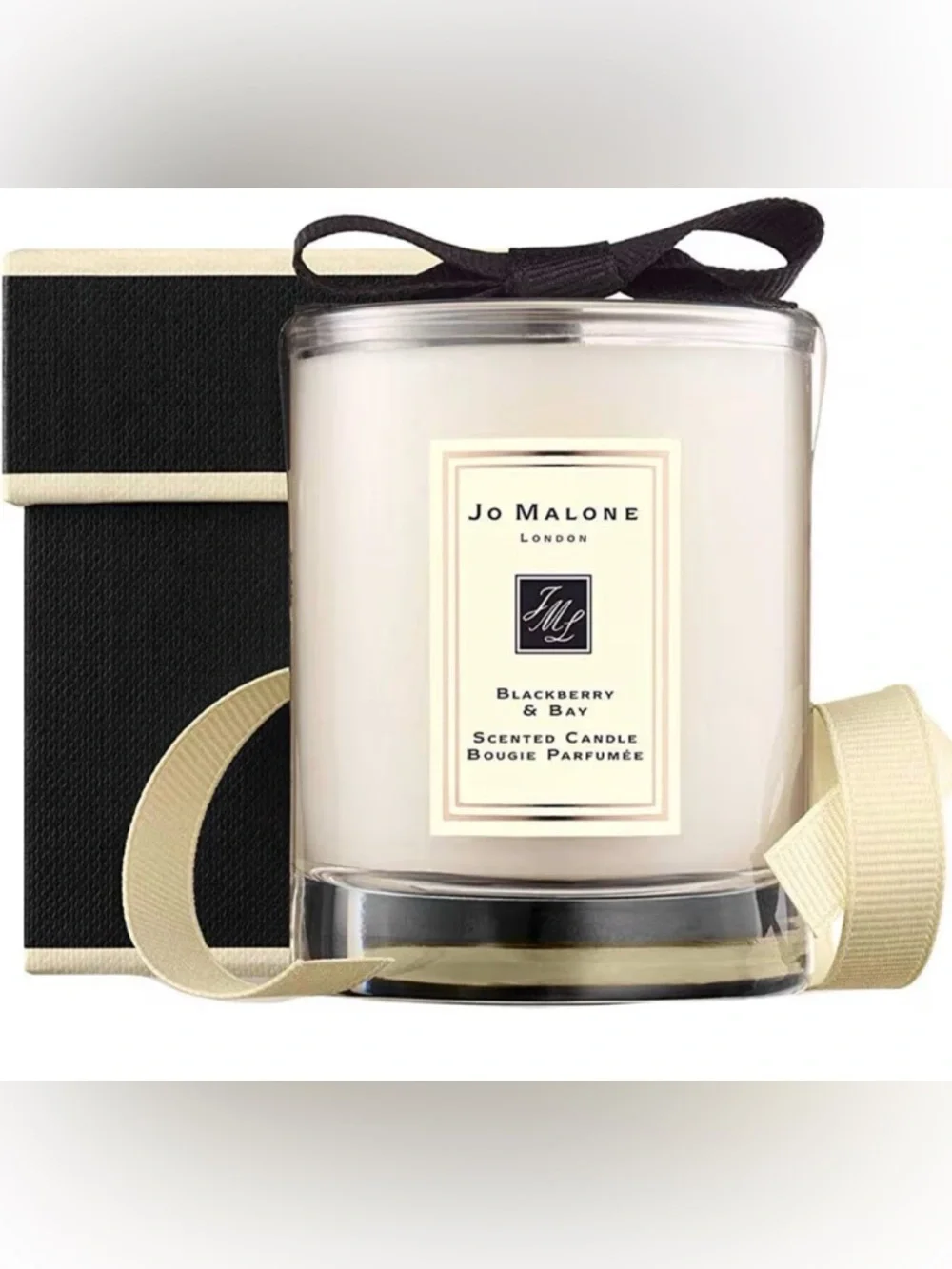 NWT Jo Malone London Blackberry & Bay Candle with Silver Lid 200g and 2.5”